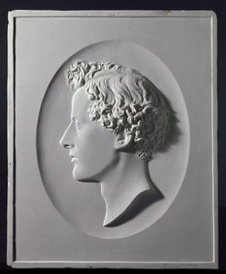 Ritratto di profilo di John Everett Millais